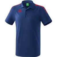 erima Essential 5-C Poloshirt new navy/red 152 von erima