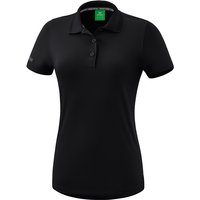 erima Funktions-Poloshirt Damen schwarz 44 von erima