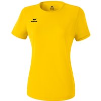 erima Teamsport kurzarm Funktionsshirt Damen yellow 38 von erima