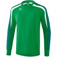 erima Liga Line 2.0 Sweatshirt smaragd/evergreen/white S von erima