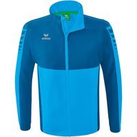 erima Six Wings Funktionsjacke mit abnehmbaren Ärmeln curacao/mykonos M von erima