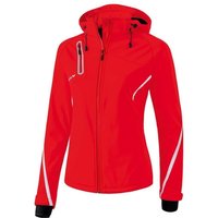 erima Softshelljacke Funktion Damen red/white 38 von erima