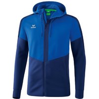 erima Squad Trainingsjacke mit Kapuze new royal/new navy L von erima