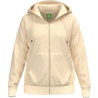 erima Teamsport Sweatjacke mit Kapuze Damen beige 34 von erima