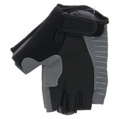 esKapad Fahrradhandschuhe für Erwachsene, Fingerlose Größe M-L, Schwarz und Grau esKapad Fahrradhandschuhe für Erwachsene, Fingerlose Größe M-L, Schwarz und Grau von esKapad