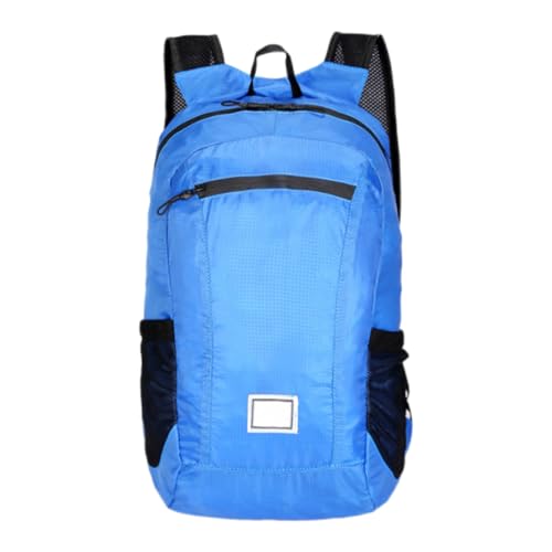 Rucksack -Wanderwander -Rucksack Faltbarer Rucksack Ultra Leichter wasserdichtes Reise -Rucksack für Sportspeicher für Camping im Freien und Picknick 20L (Royal Blue) von eurNhrN