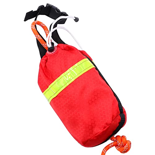 Wurf Bag für Water Rescue 101.71 Zoll reflektierende Wurfleitungsbeutel tragbares wasserdichtes leichtes Wurfseil für Kajakfahrten -Notfall -Kajakzubehör von eurNhrN