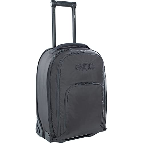 EVOC CT 40 Koffer, Trolley (praktischer Handgepäckskoffer, Trolley Tasche mit Rollen, wasserfeste und stabile Reisetasche, Größe: XL, Maße: 55 x 38 x 21 cm, Volumen: 40 l), Black EVOC CT 40 Koffer, Trolley (praktischer Handgepäckskoffer, Trolley Tasche mit Rollen, wasserfeste und stabile Reisetasche, Größe: XL, Maße: 55 x 38 x 21 cm, Volumen: 40 l), Black von EVOC