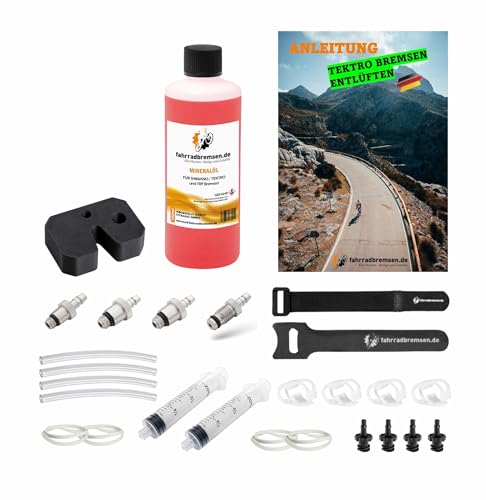 Entlüftungskit Service Kit für Tektro Scheibenbremsen inkl. 100ml Bremsflüssigkeit Entlüftungskit Service Kit für Tektro Scheibenbremsen inkl. 100ml Bremsflüssigkeit von fahrradbremsen.de
