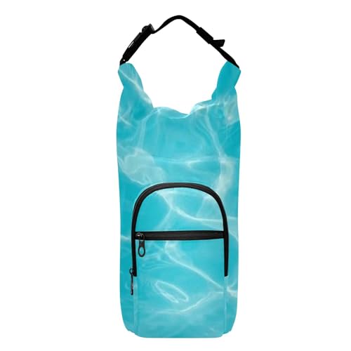 famyily Blaue Wasserflaschen-Tragetasche, leicht, isoliert, Wasserflaschenhalter zum Wandern, passend für 590 ml, 680 ml, 907 ml, 1134 ml Flaschen von famyily