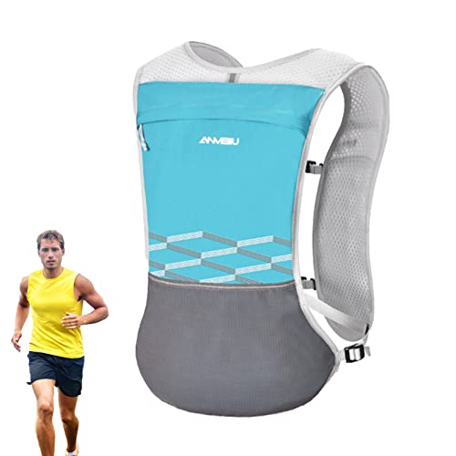 fanelod Trinkweste – Wasserrucksack für Trinkbeutel | Trinkrucksack im Laufsport 5L mit 2L Wassersack für Männer Frauen von fanelod