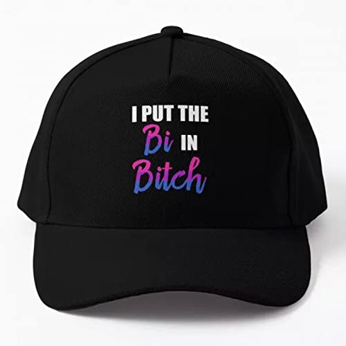 Baseballmütze Bisexual Pride Flag Colors I Put The Bi Baseball Cap Hut Damen Hut Schwarz Outdoor Sommer Sport Einfarbig Fisch Casual Sun Baseballmütze Bisexual Pride Flag Colors I Put The Bi Baseball Cap Hut Damen Hut Schwarz Outdoor Sommer Sport Einfarbig Fisch Casual Sun von feixiashangmao