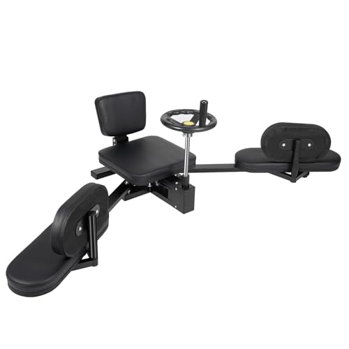 fennnds Beinstrecker Maschine 92,5x28x43,8cm Mechanischer Spagattrainer 160 cm Spannweite Beinspreizer mit Drehkurbel Mechanischer Bein-Strecker Maschine Gymnastik Fuß Stretch für Gym und Tanzstudio fennnds Beinstrecker Maschine 92,5x28x43,8cm Mechanischer Spagattrainer 160 cm Spannweite Beinspreizer mit Drehkurbel Mechanischer Bein-Strecker Maschine Gymnastik Fuß Stretch für Gym und Tanzstudio von fennnds