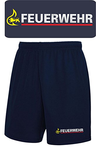 feuer1 Performace Shorts Navy, Baden Württemberg mit Stauferlöwe feuer1 Performace Shorts Navy, Baden Württemberg mit Stauferlöwe von feuer1