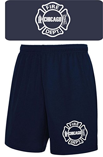 feuer1 Performace Shorts Navy, Chicago Fire Deptartment von feuer1