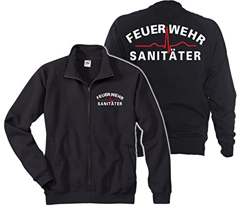 Sweatjacke Navy, Feuerwehr Sanitäter Weiss/rot Sweatjacke Navy, Feuerwehr Sanitäter Weiss/rot von feuer1
