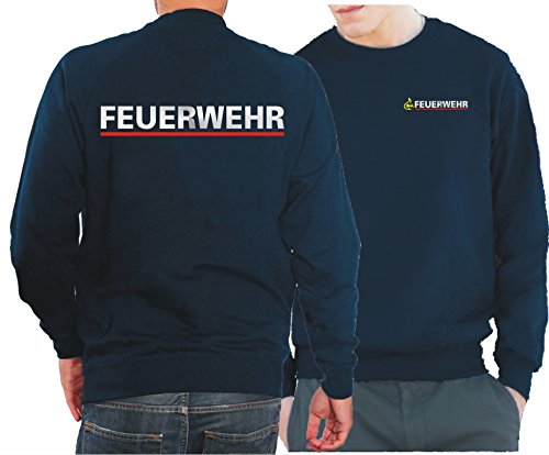 feuer1 Sweatshirt Navy, BaWü Stauferlöwe nach VwV mit Rückendruck Feuerwehr feuer1 Sweatshirt Navy, BaWü Stauferlöwe nach VwV mit Rückendruck Feuerwehr von feuer1