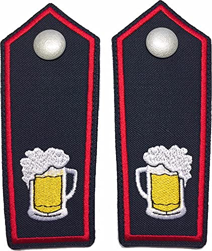 feuer1 Dienstgrad-Schulterklappen-Paar Spezial mit Knöpfen: Bierzapfer feuer1 Dienstgrad-Schulterklappen-Paar Spezial mit Knöpfen: Bierzapfer von feuer1