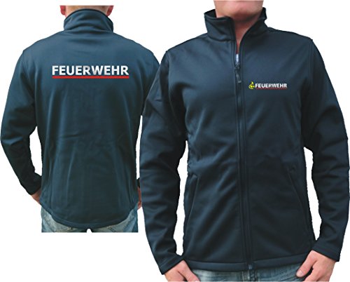 feuer1 SmartSoftshelljacke Navy, BaWü Stauferlöwe nach VwV mit Rückendruck Feuerwehr Silber/rot feuer1 SmartSoftshelljacke Navy, BaWü Stauferlöwe nach VwV mit Rückendruck Feuerwehr Silber/rot von feuer1