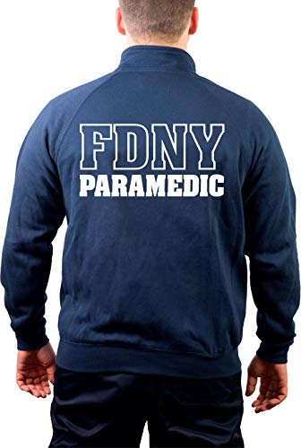 feuer1 Sweatjacke Navy, New York City Fire Dept. Paramedic feuer1 Sweatjacke Navy, New York City Fire Dept. Paramedic von feuer1