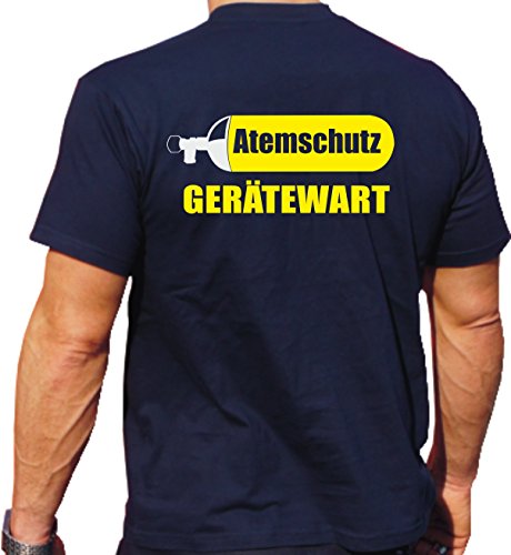 feuer1 T-Shirt Navy, Atemschutz-Gerätewart feuer1 T-Shirt Navy, Atemschutz-Gerätewart von feuer1