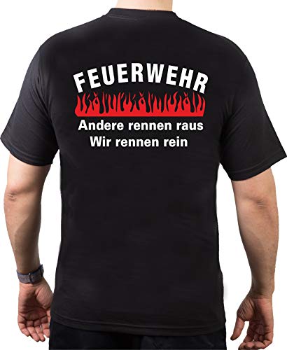 feuer1 T-Shirt Wir Machen Hausbesuche, Andere rennen Raus, wir rennen rein - das Original feuer1 T-Shirt Wir Machen Hausbesuche, Andere rennen Raus, wir rennen rein - das Original von feuer1