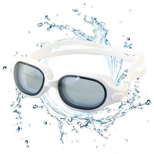 fiira Anti-Beschlag-Schwimmbrille, Anti-Beschlag-Schwimmbrille, Big Frame Erwachsene, Anti-Beschlag-Schwimmbrille Clear Vision für Erwachsene, für , Mädchen, Junioren von fiira