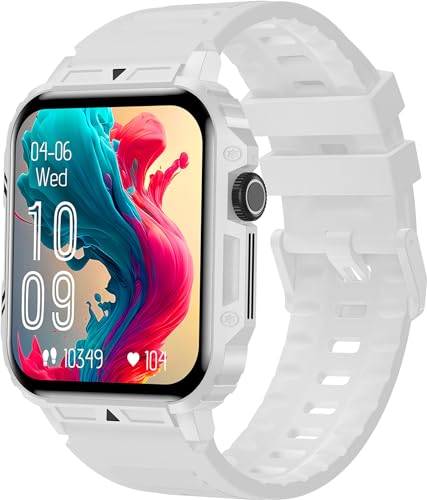 Smartwatch Herren Robust Militär Fitnessuhr mit Telefonfunktion Herzfrequenz Schlafüberwachung Blutdruckmessung Schrittzähler Kalorien 100+ Sportmodi Fitness Tracker Sportuhr für Android iOS Smartwatch Herren Robust Militär Fitnessuhr mit Telefonfunktion Herzfrequenz Schlafüberwachung Blutdruckmessung Schrittzähler Kalorien 100+ Sportmodi Fitness Tracker Sportuhr für Android iOS von findtime