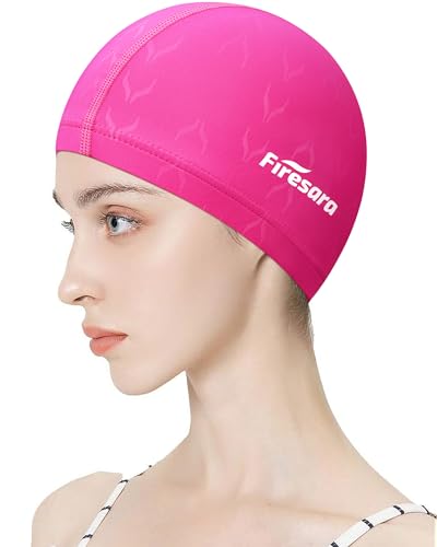 Firesara Fischschwanz Stoff Badekappe für Männer Frauen, atmungsaktiv hohe Elastizität Schwimmen Kappe Haarschutz schnell trocken weich für Lange Haare Kurze Haare, Kinder Jungen und Mädchen Firesara Fischschwanz Stoff Badekappe für Männer Frauen, atmungsaktiv hohe Elastizität Schwimmen Kappe Haarschutz schnell trocken weich für Lange Haare Kurze Haare, Kinder Jungen und Mädchen von firesara