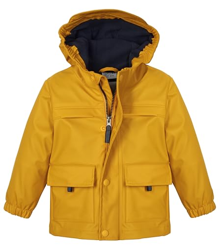 first instinct by killtec Unisex Baby Fios 23 Mns Jckt Gummierte Jacke Mit Kapuze, Senfgelb, 110-116 EU first instinct by killtec Unisex Baby Fios 23 Mns Jckt Gummierte Jacke Mit Kapuze, Senfgelb, 110-116 EU von first instinct by killtec