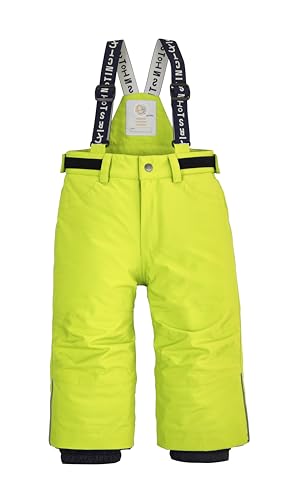 first instinct by killtec Kinder Skihose/Funktionshose mit Trägern und Schneefang FISW 33 MNS SKI PNTS, Lime, 110, 42255-000 von first instinct by killtec