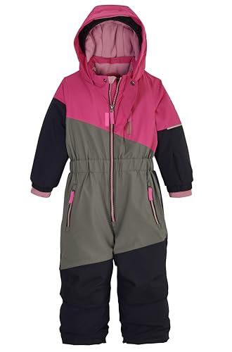 first instinct by killtec Kinder Skioverall/Schneeanzug mit Kapuze FISW 27 MNS ONPC, fuchsia, 122, 42106-000 von first instinct by killtec