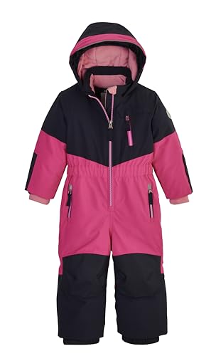 first instinct by killtec Kinder Skioverall/Schneeanzug mit Kapuze FISW 36 MNS ONPC, fuchsia, 110, 42257-000 von first instinct by killtec