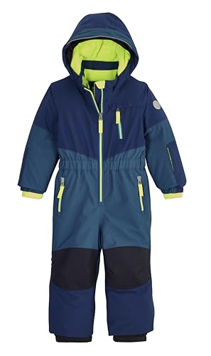 first instinct by killtec Kinder Skioverall/Schneeanzug mit Kapuze FISW 36 MNS ONPC, ocean, 110, 42257-000 von first instinct by killtec