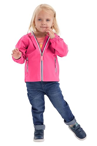 first instinct by killtec Unisex Baby Fios 10 Mns Jckt Funktionsjacke Regenjacke Mit Kapuze, Fuchsia, 98-104 EU first instinct by killtec Unisex Baby Fios 10 Mns Jckt Funktionsjacke Regenjacke Mit Kapuze, Fuchsia, 98-104 EU von first instinct by killtec