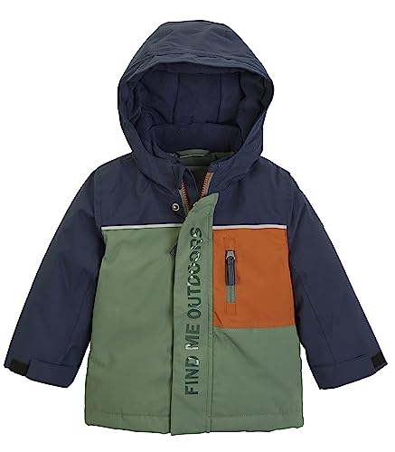 first instinct by killtec unisex Funktionsjacke mit Kapuze/Outdoorjacke ist wasserdicht FIOW 18 MNS JCKT, waldgrün, 86, 39966-000 von first instinct by killtec