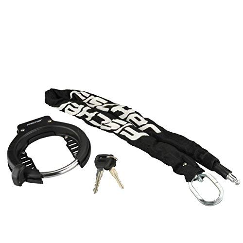 FISCHER 86501 Rahmenschloss Rahmenringschloss Gliederkette, Schwarz FISCHER 86501 Rahmenschloss Rahmenringschloss Gliederkette, Schwarz von Fischer