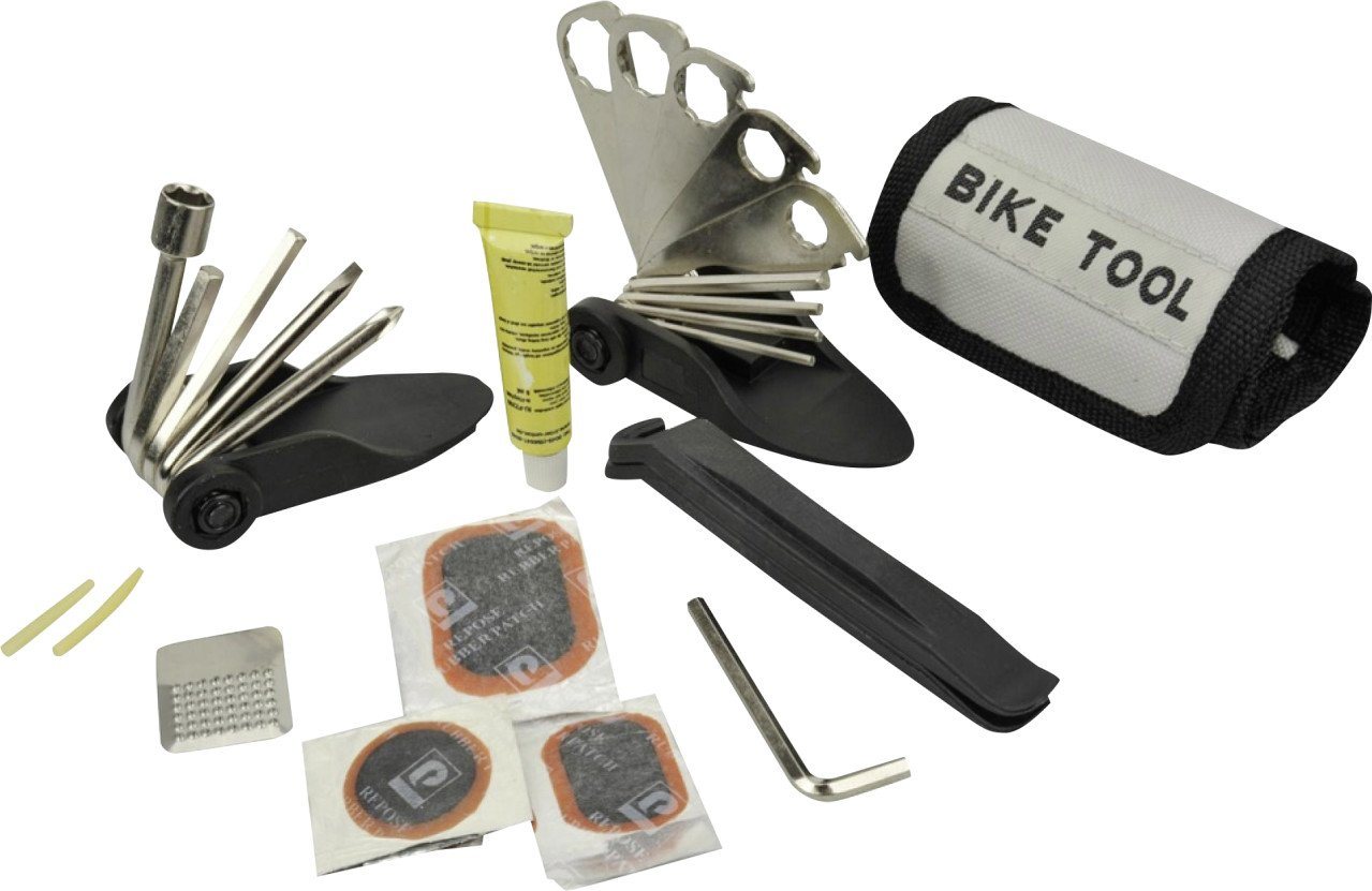 fischer Fahrrad-Reparaturset Fischer Faltwerkzeug 33 teilig mit Tasche inkl. fischer Fahrrad-Reparaturset Fischer Faltwerkzeug 33 teilig mit Tasche inkl. von fischer