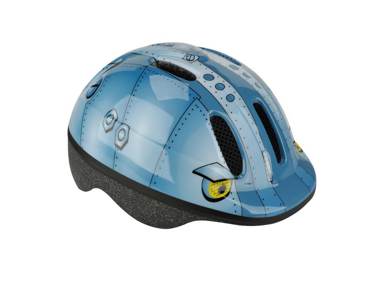 fischer Kinderfahrradhelm Fischer Fahrradhelm Kinder Robo Uni S/M blau von fischer