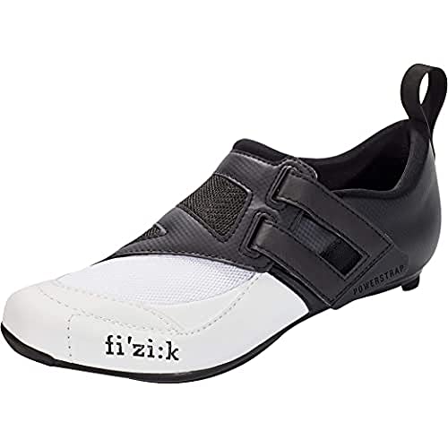 Fizik Herren Powerstrap R4 Triathlon Schuhe, Weiß, 38 2/3 EU EU von Fizik