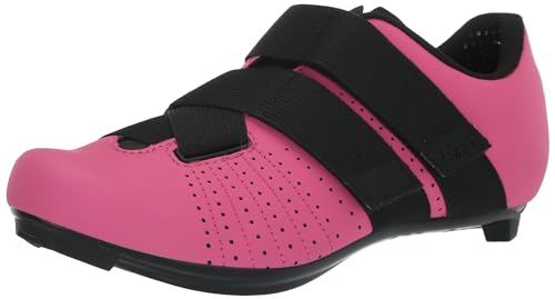 fizik R5 Tempo Powerstrap Fahrradschuhe, pink/schwarz, 44.5 EU von Fizik