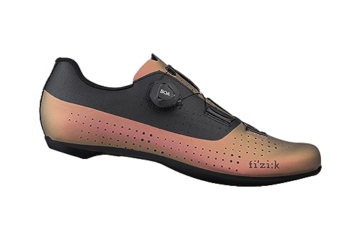 Fizik Tempo Overcurve R4 Iridescent, Fahrradschuhe, Unisex, Erwachsene, Kupfer/Schwarz, 41 von Fizik