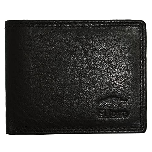 flevado Schmale Robuste Herren Geldbörse Leder Portemonnaie Brieftasche Schwarz flevado Schmale Robuste Herren Geldbörse Leder Portemonnaie Brieftasche Schwarz von flevado