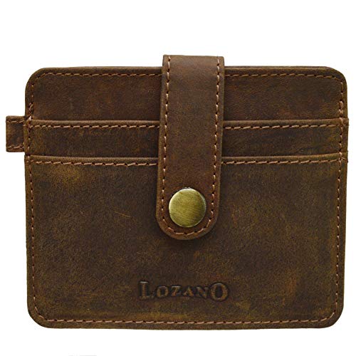 flevado Lozano Vintage Geldkarten Visitenkarten Etui Herren Wild Leder Braun flevado Lozano Vintage Geldkarten Visitenkarten Etui Herren Wild Leder Braun von flevado