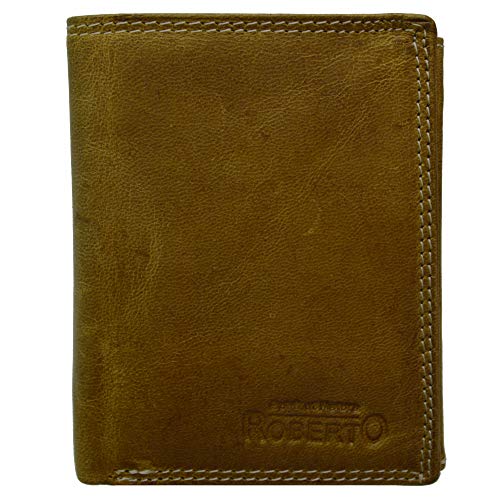flevado Spirit of Nature Voll Leder Herren Portemonnaie Brieftasche Hochformat braun Doppelnaht flevado Spirit of Nature Voll Leder Herren Portemonnaie Brieftasche Hochformat braun Doppelnaht von flevado