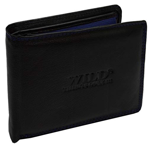flevado Zweifarbige Herren Geldbörse Brieftasche German Design schwarz-blau flevado Zweifarbige Herren Geldbörse Brieftasche German Design schwarz-blau von flevado