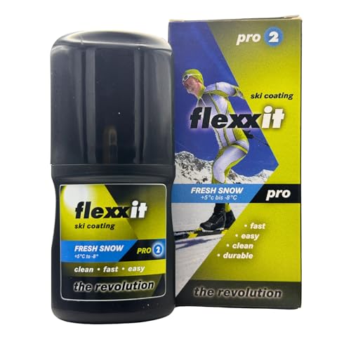 flexxit Pro 2 Ski Wachs Alternative - für Abfahrt und Langlauf Ski - hält über 100 Km - Entwickelt in Zusammenarbeit mit Weltstars - Empfohlen von Profis wie David Zobel… flexxit Pro 2 Ski Wachs Alternative - für Abfahrt und Langlauf Ski - hält über 100 Km - Entwickelt in Zusammenarbeit mit Weltstars - Empfohlen von Profis wie David Zobel… von flexxit