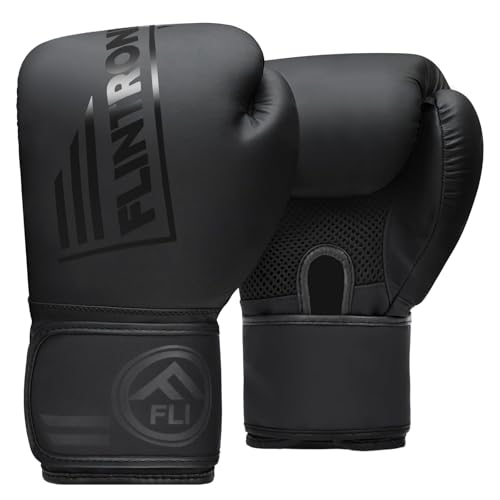 Flintronic Boxhandschuhe, 12OZ Kickboxhandschuhe, Boxing Gloves, Thai Boxhandschuhe Damen und Herren für Muay Thai, MMA, Kampfsport, Kickboxen, Sparring Flintronic Boxhandschuhe, 12OZ Kickboxhandschuhe, Boxing Gloves, Thai Boxhandschuhe Damen und Herren für Muay Thai, MMA, Kampfsport, Kickboxen, Sparring von flintronic