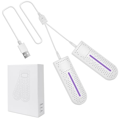 Flintronic Elektrischer Schuhtrockner, Schuhtrockner Elektrisch, Tragbarer Schuhtrockner, USB-Aufladung, Stiefeltrockner für Skischuhe Socken Schuhe Handschuhe Flintronic Elektrischer Schuhtrockner, Schuhtrockner Elektrisch, Tragbarer Schuhtrockner, USB-Aufladung, Stiefeltrockner für Skischuhe Socken Schuhe Handschuhe von flintronic