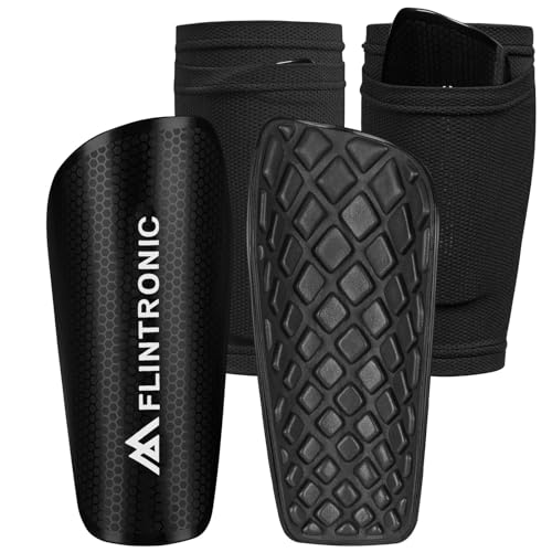 Flintronic Schienbeinschoner Kinder Fußball, Schienbeinschoner Fussball mit Anti-Rutsch Ärmel, Fussball Schienbeinschoner, Shin Guard Für Jungen und Mädchen, Bietet Starke Dämpfung und Schutz Flintronic Schienbeinschoner Kinder Fußball, Schienbeinschoner Fussball mit Anti-Rutsch Ärmel, Fussball Schienbeinschoner, Shin Guard Für Jungen und Mädchen, Bietet Starke Dämpfung und Schutz von flintronic
